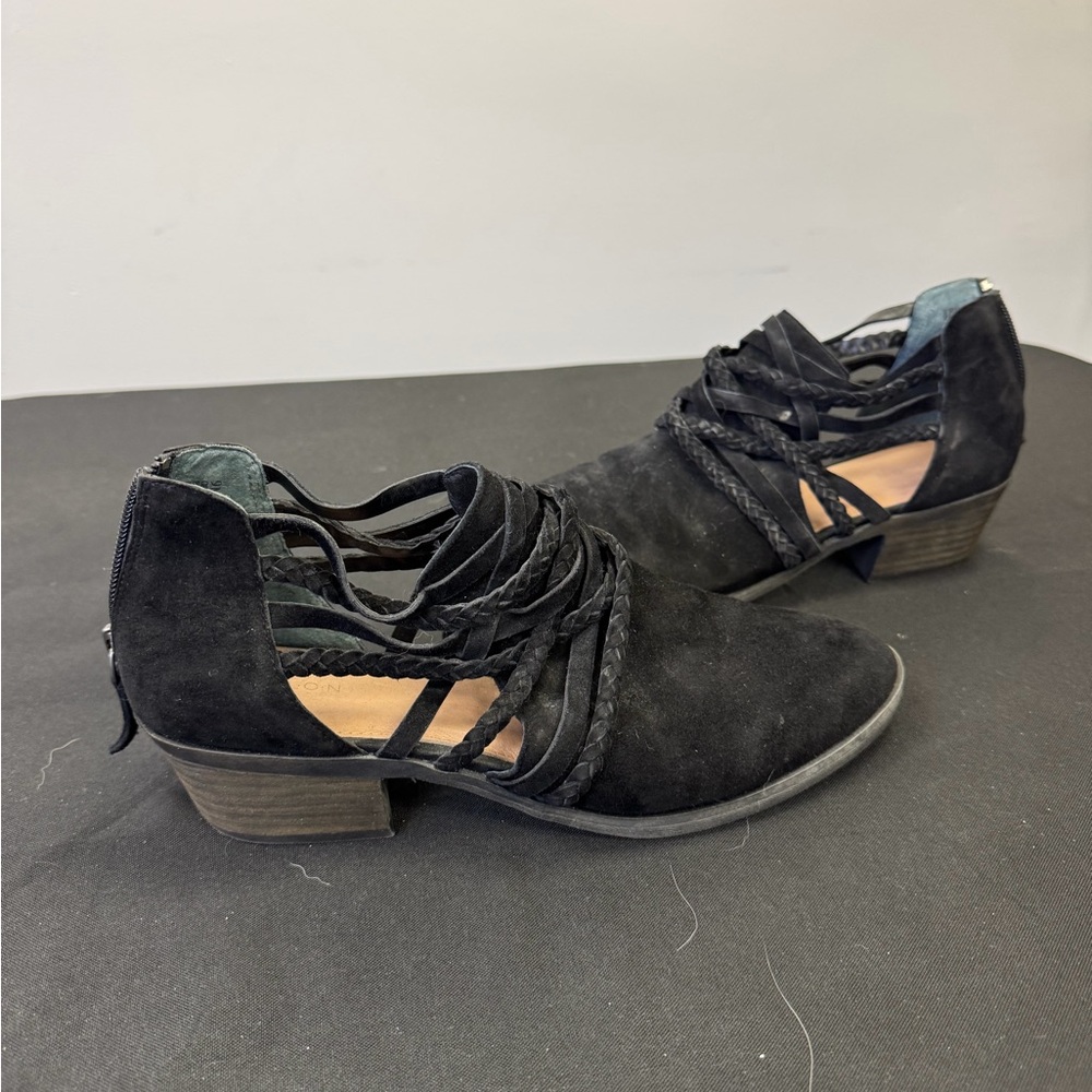 Caslon Black Suede Lace-Up Shoes